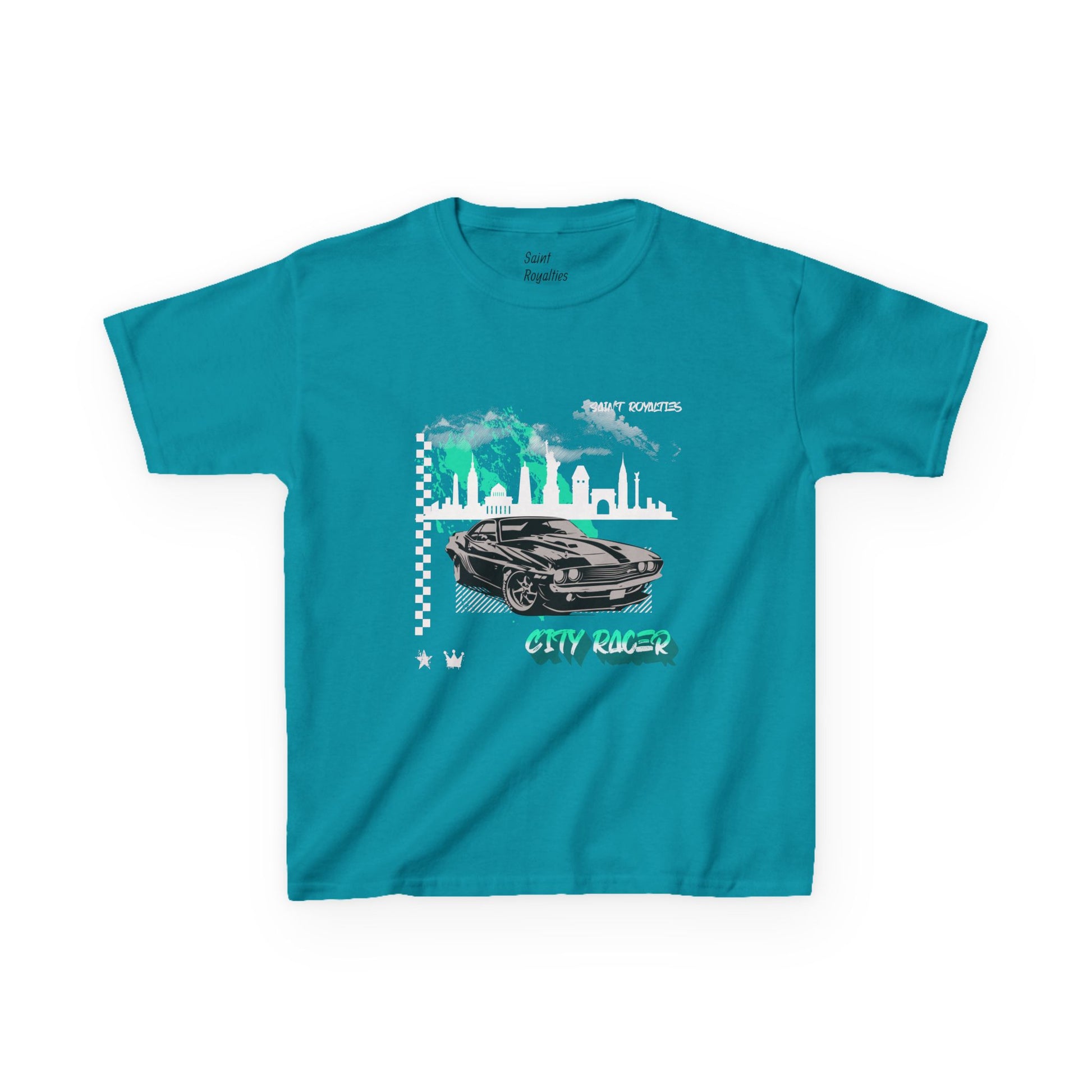 City Racer Heavy Cotton Tee - Saint Royalties Design