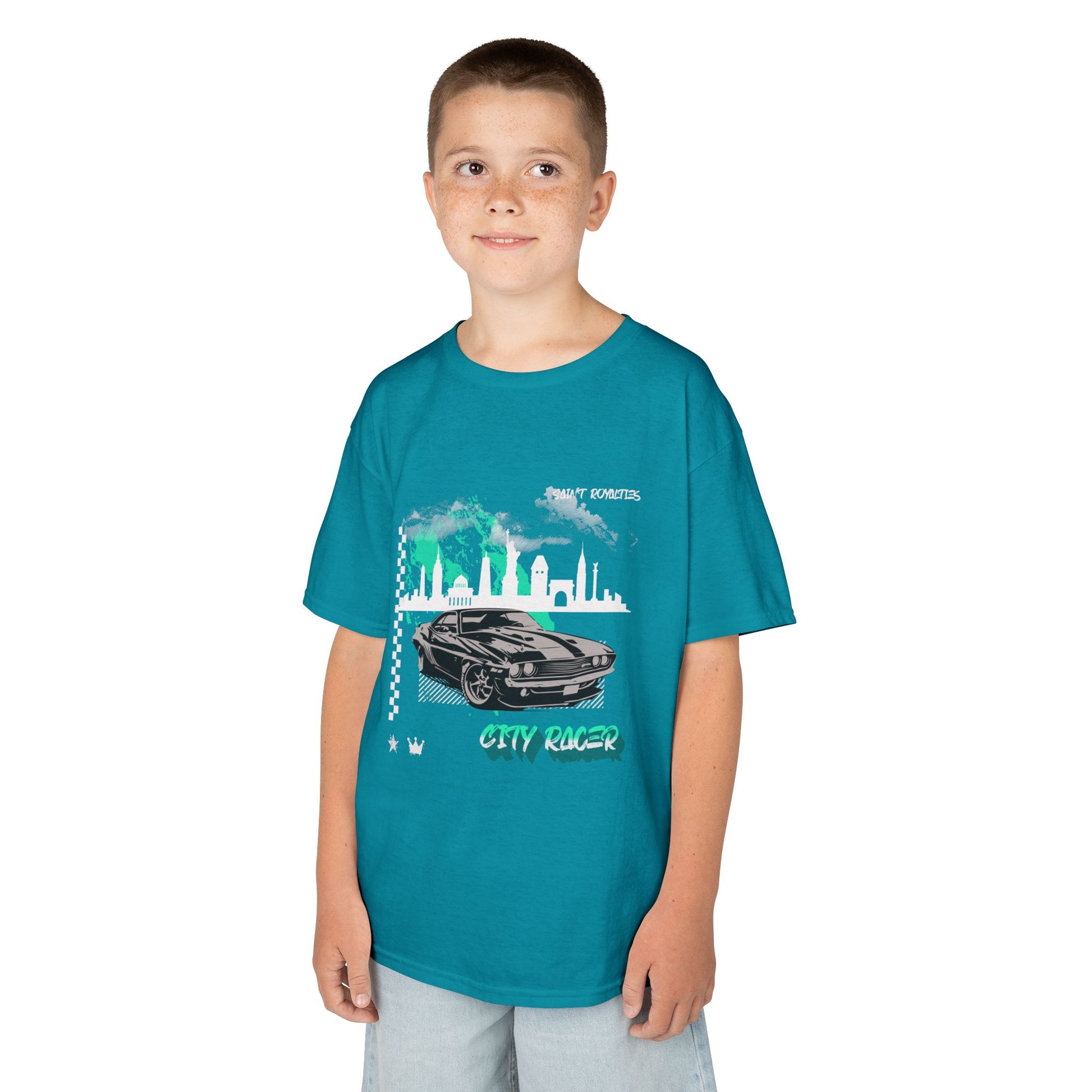 City Racer Heavy Cotton Tee - Saint Royalties Design