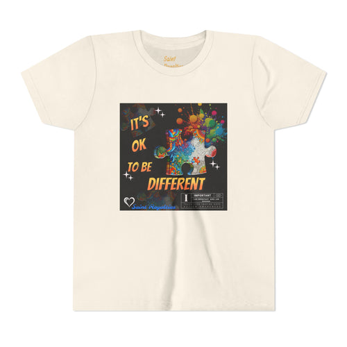 Autism Awareness Tee- Youth , Front Side 